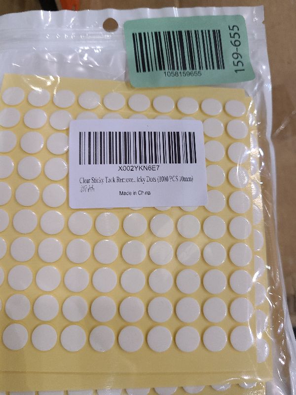 Photo 1 of 1000pcs Double-Sided Putty for Wall Hanging Removable Adhesive Stickers for Posters Easy to Use Wall Adhesive Damage Tacky Putty 