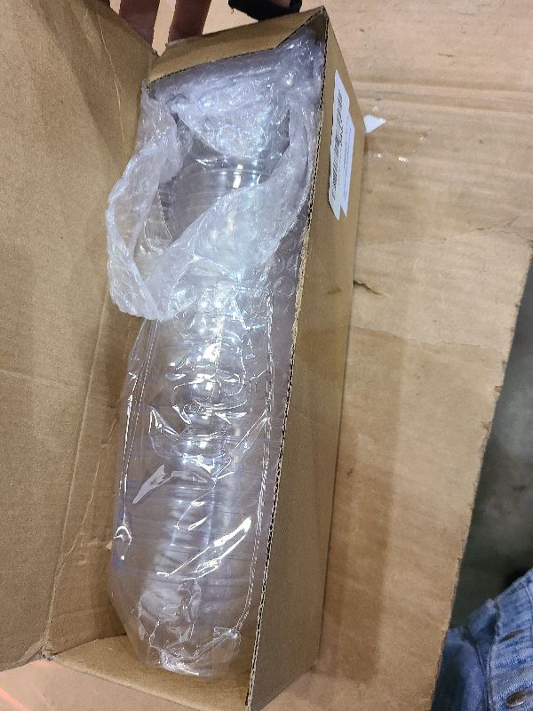 Photo 1 of 12 Pack Clear Plastic Fillable Ornament Ball 3.15''/80mm for Christmas,Holiday, Wedding,Party,Home Decor