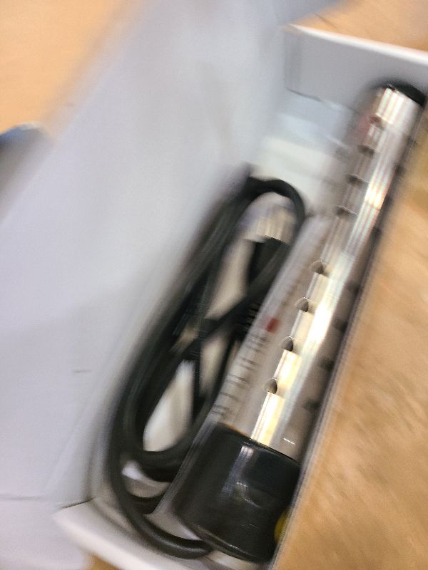 Photo 1 of 2000W Immersion Water Heater Electric, Fast Heating Portable Water Heater with 304 Stainless Steel, Bucket Heater with Digital LCD Thermometer for Home Camping Bath Pool Outdoor Use ?