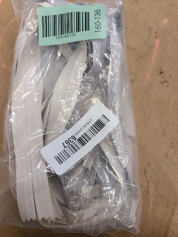 Photo 1 of 16 Inch 10PCS Invisible Nylon Coil Zipper,Clothing Zipper,Hidden Zipper DIY Sewing Tools for Tailor Sewing Crafts(5 pcs Grey and 5 pcs Beige 40.6cm) SHUNLI