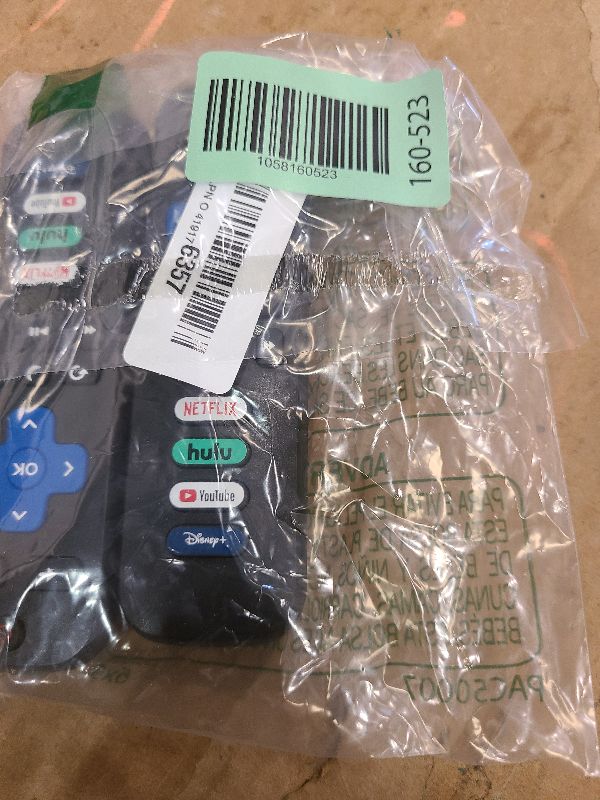 Photo 1 of (Pack of 2) Replacement Remote Control Only for Roku TV, Compatible for TCL Roku/Hisense Roku/Onn Roku/Sharp Roku/Element Roku/Westinghouse Roku/Philips Roku Smart TVs (Not for Roku Stick and Box)