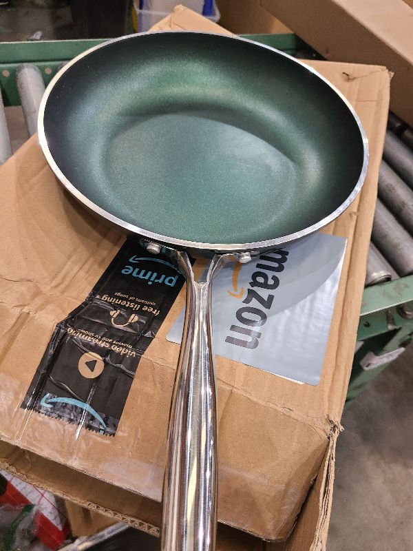 Photo 1 of "Granitestone Green Frying Pan with Ultra Nonstick Durable Mineral and Diamond Coating