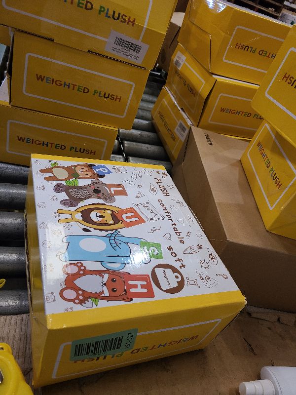 Photo 1 of 22" 3.5 lbs Weighted Dino Stuffed Toys, Cute Animals Plushie Dolls Pillow Gifts for Kids Adults (Pink)