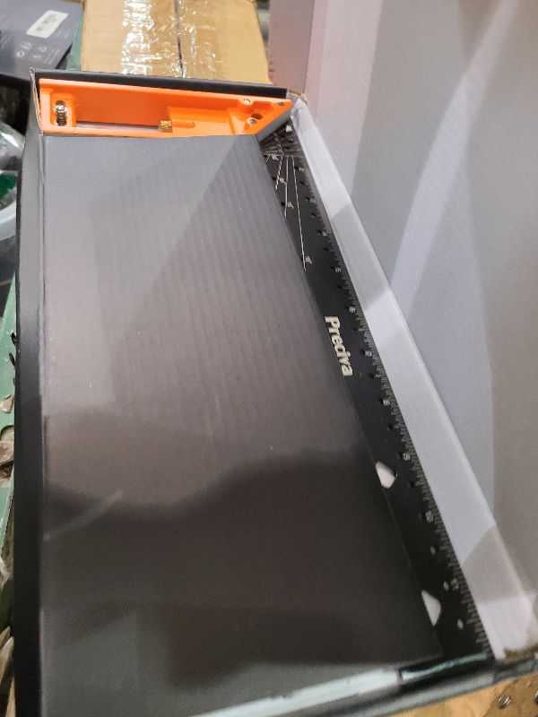 Photo 1 of 12” Woodworking Square Ruler - Preciva Right Angle Ruler Carpenter Square Layout Tool, Features Stainless Steel Blade, Retractable Ledge, 1/16” and 1/32” Notch Spacing and Multi-Angle Scribe Mark