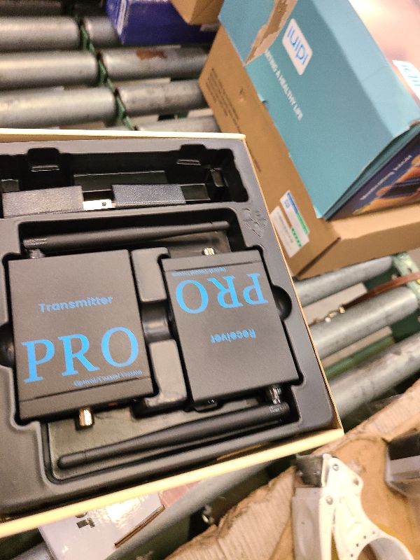 Photo 1 of 1Mii 2.4GHz Wireless Audio Transmitter and Receiver, HiFi Audio, 20ms Low Latency, 320ft Long Range Wireless Subwoofer Kit for Speaker/Stereo/Soundbar,Optical/Coaxial/3.5mm(RCA) Ports.