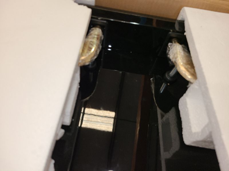 Photo 1 of  Piano Pedal Extension, Piano Foot Pedal Extender, 3 Pedal Extender for Young/Short Players, Adjustable Height 5.5”-8.3”, Size 15.0”x11.8”x6.0”, Black