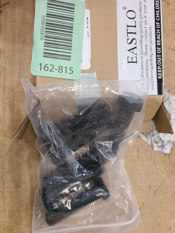 Photo 1 of 1/2-13 x 2 Hex Head Bolts Black, 304 Stainless Steel 18-8 Hexagon Head Screws Bolts, Black Oxide Finish, Allen Hex Drive, 6 PCS
