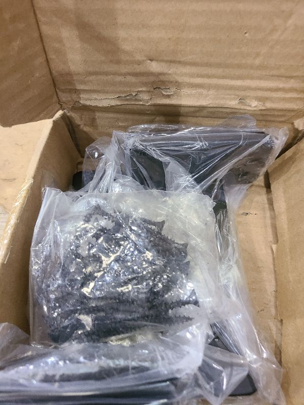 Photo 1 of 12 Pack - 5 inch Black Hidden L Shelf Bracket (1/5 Inch Thicked) Iron Floating Shelf Brackets Rustic Industrial Metal Brackets for Shelf Support