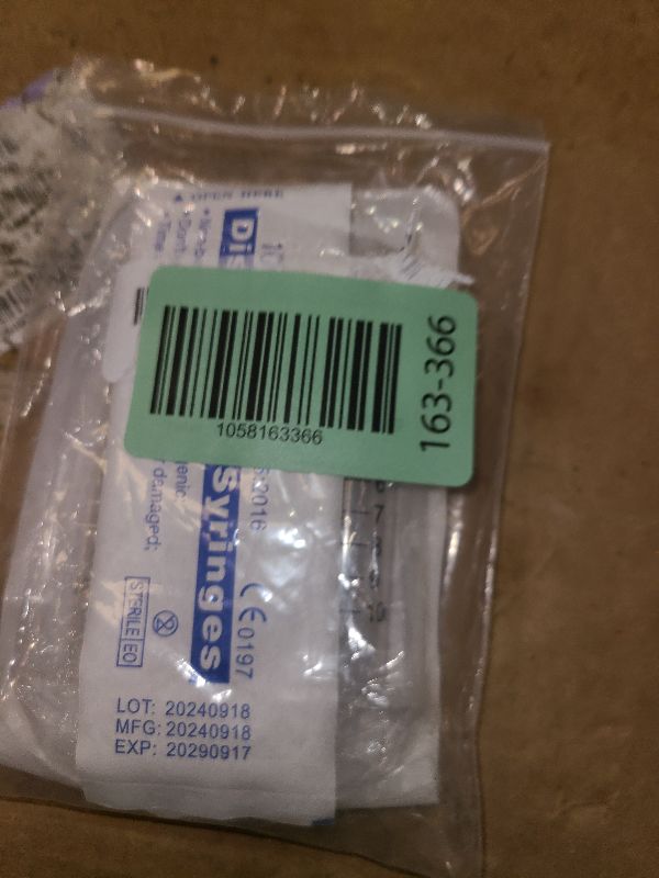 Photo 1 of 10ml Syringe for Liquid, Oral, Scientific Labs, Measurement, Dispensing, with Cap- 3 Pack