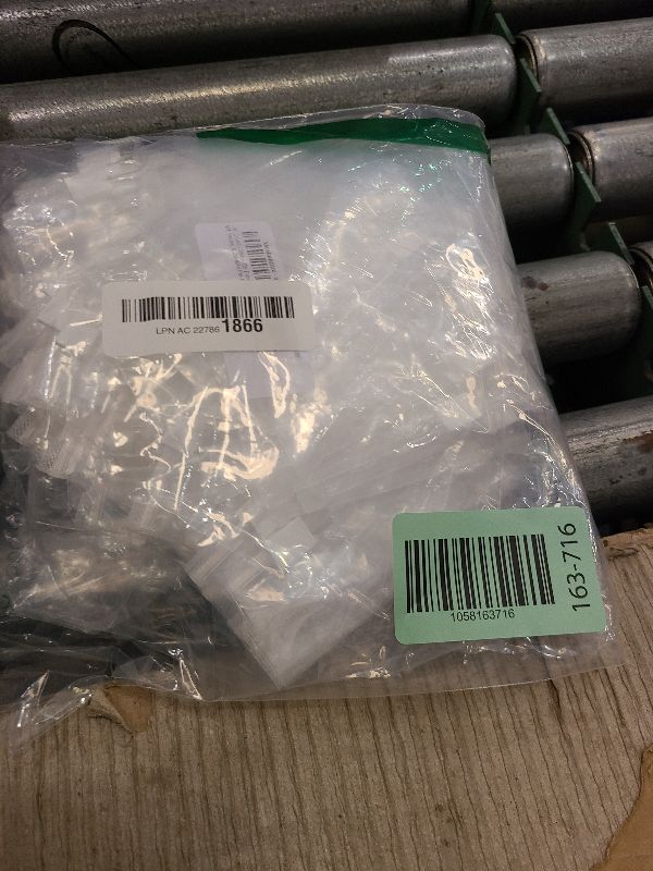 Photo 1 of 100 Count - Slider Zip Food Storage Snack Bags, 4" x 3" 2 Mil, Strong & Durable For Nuts, Candy, Snacks, Seeds, Jewelry & More. GPI