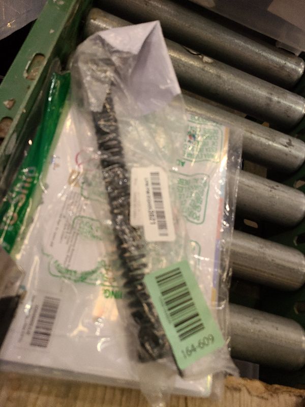 Photo 1 of 11-1/2" Gate Spring Self Closing Heavy Duty Outdoor Door Spring Automatic Fence Gate Closure Hardware Spring Loaded Gate Latch with Adjustable Tool for Wooden and Vinyl Fence, Black (1 Pack)