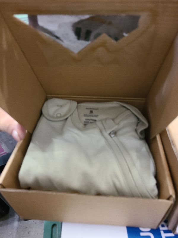 Photo 1 of 2-Pack Organic Baby Sleep Sacks, 100% Cotton - Soft & Breathable 0.5TOG Baby Wearable Blanket, Toddler Sleeping Sack 0-6 months, Easy to Wear Transitional Swaddles for Newborns, Infants (Avocado, S)