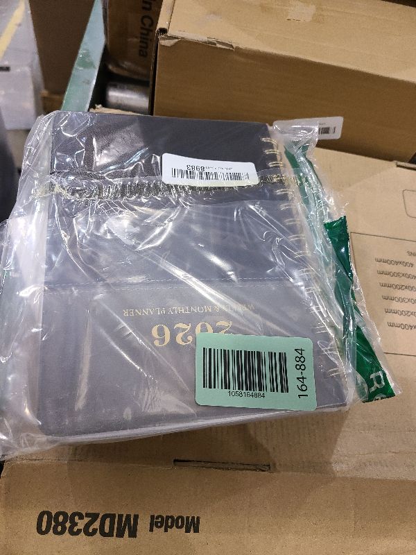 Photo 1 of 2026 Planner - Weekly Monthly Planner 2026, Jan. 2026-Dec. 2026, Calendar Planners with Elastic Closure, Inner Pocket, 6.4'' x 8.5''