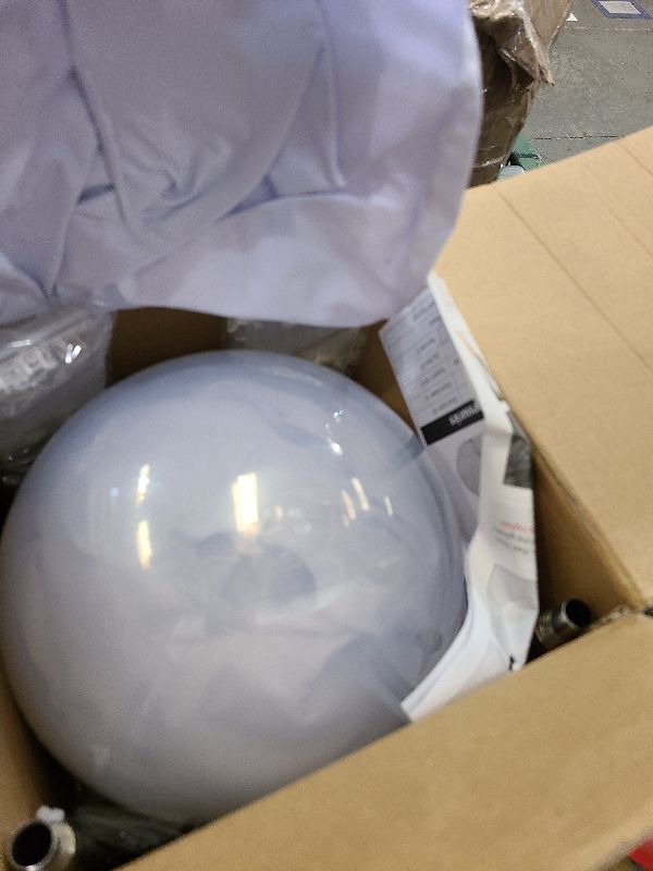 Photo 1 of 2 Packs Halloween Decorations Outdoor, 5Ft Wind-Resistant Ghost Decor with USB String Lights, Scary Door Decoration Outside Euipped Waterbags & Hats, Ideal for Party Porch Yard Garden Lawn