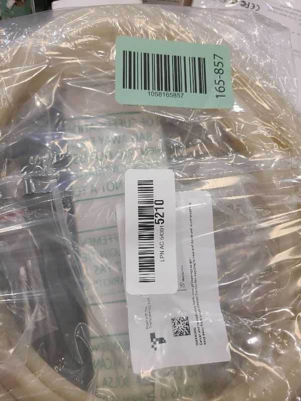 Photo 1 of (1 Set) 8 3/8" Pool Light Lens Gasket and Stainless Pilot Screw - Exact Replacements for Pentair 79101600Z and 79104800 - Compatible with Pentair IntelliBrite, AmerLite, and SAM Amerlite Lights