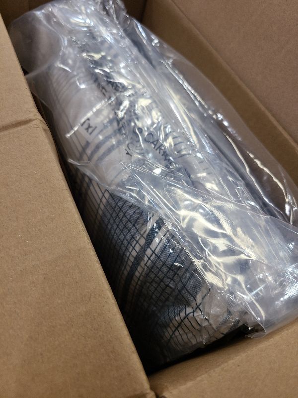 Photo 1 of AMBERSPACE Full Size Comforter Sets, Blue Grey Plaid Bedding Set 7 Piece for Boys Girls Teen, Classic Homestead-Style Kids Comforter Set Bed in A Bag with Sheets, Pillowcases & Shams