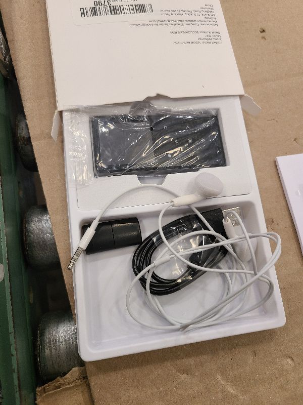 Photo 1 of 128GB MP3 Player with Bluetooth 5.2, AiMoonsa Music Player with Built-in HD Speaker, FM Radio, Voice Recorder, HiFi Sound, E-Book, Earphones Included