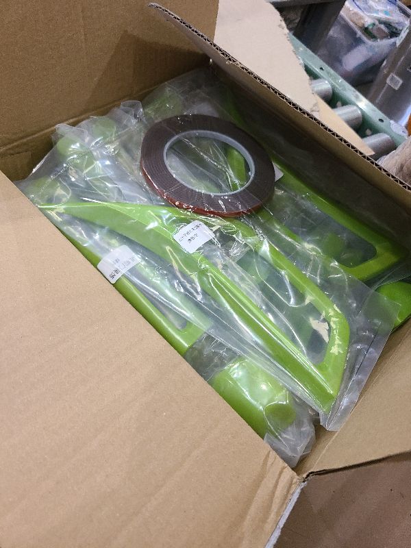 Photo 1 of 26PCS Full Set Exterior Decoration Trim Kit for Jeep Wrangler JL JLU 2018-2023 Door Hinge Handle Engine Hood Hinge Hood Latch Wheel Eyebrow Side Air Outlet Rear Tailgate Window Hinge Cover (Green)