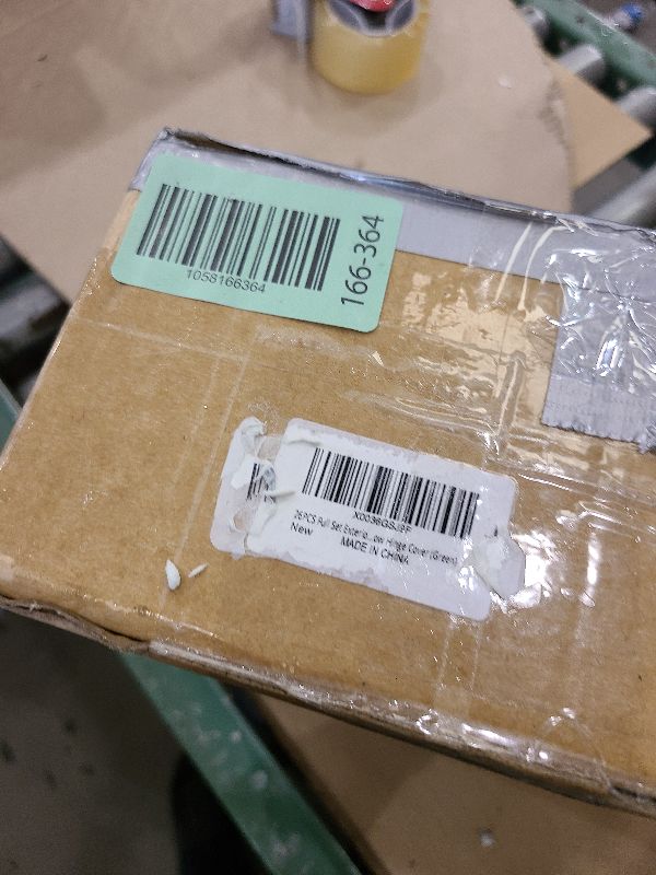 Photo 1 of 26PCS Full Set Exterior Decoration Trim Kit for Jeep Wrangler JL JLU 2018-2023 Door Hinge Handle Engine Hood Hinge Hood Latch Wheel Eyebrow Side Air Outlet Rear Tailgate Window Hinge Cover (Green)