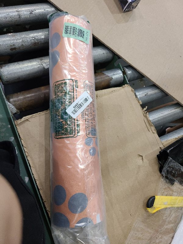 Photo 1 of 18"×30" Dog Food Mat-Absorbent Dog Mat for Food and Water, No Stains Quick Dry Cat Dog Food Bowl Mat Non Skid Dog Feeding Mat with Footprints for Messy Drinkers Orange