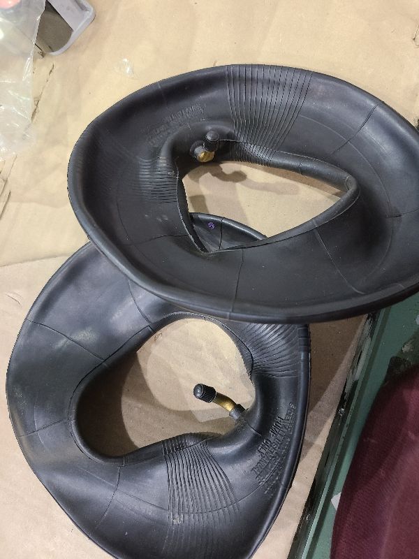 Photo 1 of (2-Pack) Fastvert 16x6.50-8 / 16x7.50-8 Heavy-Duty Inner Tubes with TR-87 Bent Valve Stem – Compatible with Lawn Mowers, Tractors, Wheelbarrows& More