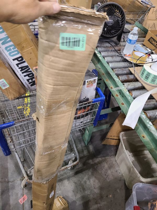 Photo 1 of 1 Inch Modern Double Window Curtain Rods,72-144 Inch Adjustable Telescoping Heavy Duty Stylish Drapery Rods Decorative Solid Square Allufer Finials for Dual Curtain Rod Window Treatment,Nicked Brushed