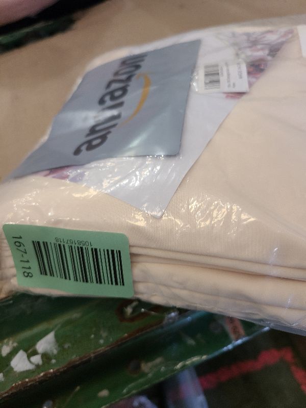 Photo 1 of 10x10ft Wrinkle Free Backdrop Curtain for Parties Soft Fabric Drapes Wedding Cream Curtain Backdrop for Birthday Party Decorations Background for Photography 5x10ft,2 Panels