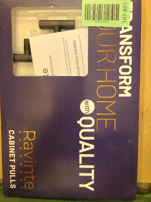 Photo 1 of 10 Pack 2 inch Cabinet Pulls Matte Black Stainless Steel Kitchen Drawer Pulls Cupboard Handles Cabinet Handles