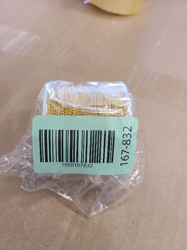 Photo 1 of [66 Feet/ 20M] 18K Gold Plated Stainless Steel Curb Chain, 2mm 304 Stainless Steel Flat Twisted Links Curb Chains Bulk for Jewelry Making Necklace DIY Craft