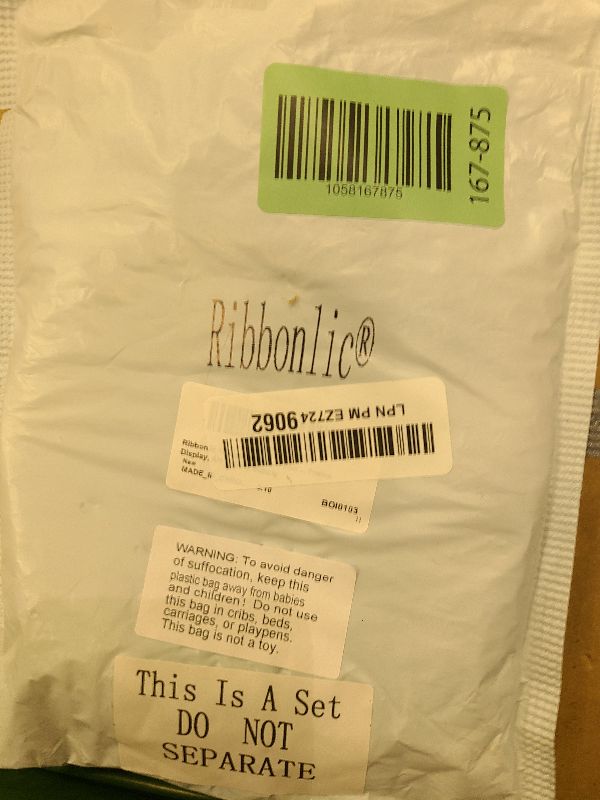 Photo 1 of 12 Pcs 59" Length Picture Rail Hanging Cord 66 Lb/ 30 kg Load Capacity Clear Nylon Picture Wire Invisible Nylon Cord Cable with Loop for Hanging, Frame Display Supply