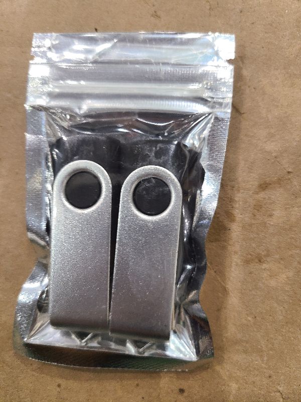 Photo 1 of 2 Pack 64GB USB Flash Drive USB 2.0 Thumb Drives Jump Drive Fold Storage Memory Stick Swivel Design - Black