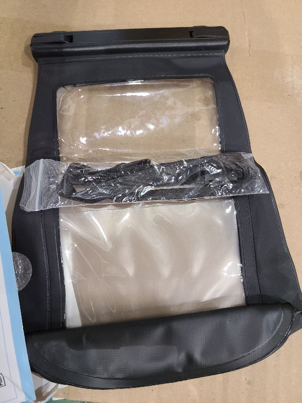 Photo 1 of 2L Waterproof Phone Pouch for Cruise Essentials 2025, Waterproof Bag Floating for Beach Vacation Essentials Cruise Ship, IPX8 Large Crossbody Dry Bag for iPhone 16 15 14 13 12 11 Pro Max Galaxy Black