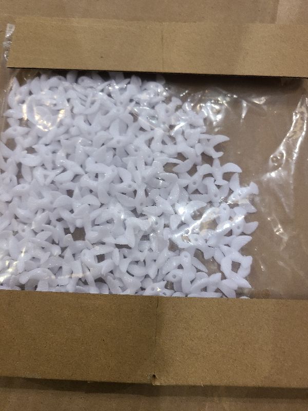 Photo 1 of 200 Mini Doves for Crafts, 1 Inch Bulk White Dove Miniature Birds for Crafts Wedding Cake Decoration (200PCS 1 Inch)