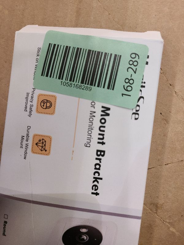 Photo 1 of 2 Pack Security Camera Window Mount Fits for Tapo Indoor Security Camera C100, C110, No Drill No Screws Installation Required, Anti-Theft Strong Adhesive Tape Bracket, White