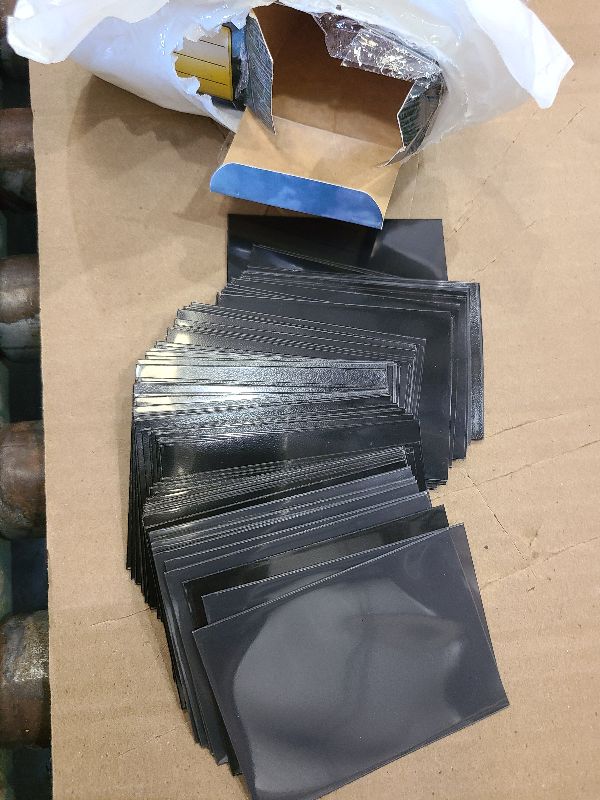 Photo 1 of 2 Packs Dragon Shield Matte Black Standard Size 100 ct Card Sleeves Value Bundle!