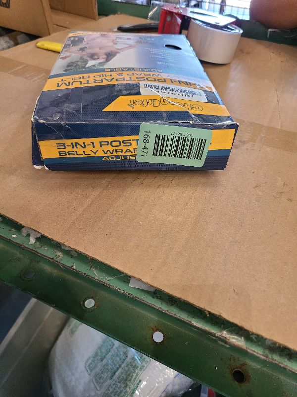 Photo 1 of 3 in 1 Postpartum Belly Band - Postpartum Belly Support Recovery Wrap, After Birth Brace, Slimming Girdles, Body Shaper Waist Shapewear, Post Surgery Pregnancy Belly Support Band (S/M, Black)