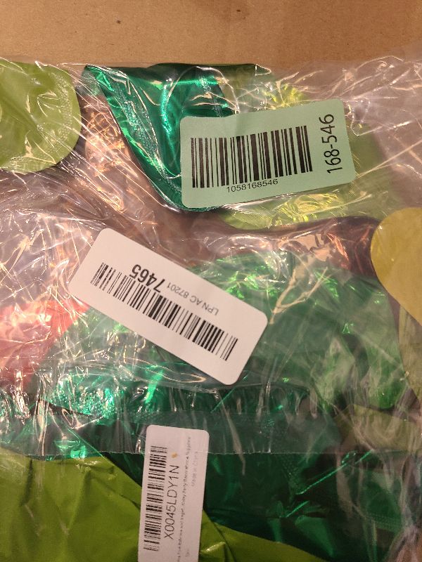 Photo 1 of 10 Pcs Fruit Balloons and Vegetable Balloons - Large Apple Orange Strawberry Grape Mushroom Banana Avocado Corn Carrot Broccoli Mylar Foil Balloons, Fruit Theme Birthday Party Decorations Supplies