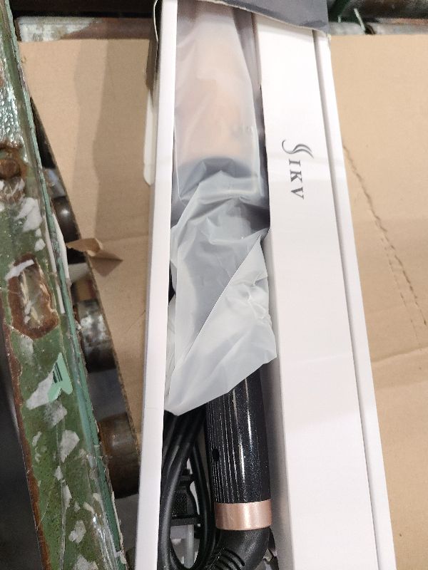 Photo 1 of 2 Inch Curling Iron Extra Long Barrel for Long Hair, Large Barrel Curling Wand Ceramic Tourmaline with LCD Display,10 Temps, Dual Voltage