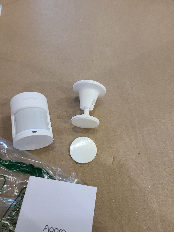Photo 2 of Aqara Zigbee Motion Sensor P1, Smart Motion Detector, Requires AQARA HUB, 5-Year Battery Life, Configurable Detection Timeout, for Alert System and Automations, Compatible with HomeKit, Alexa, IFTTT