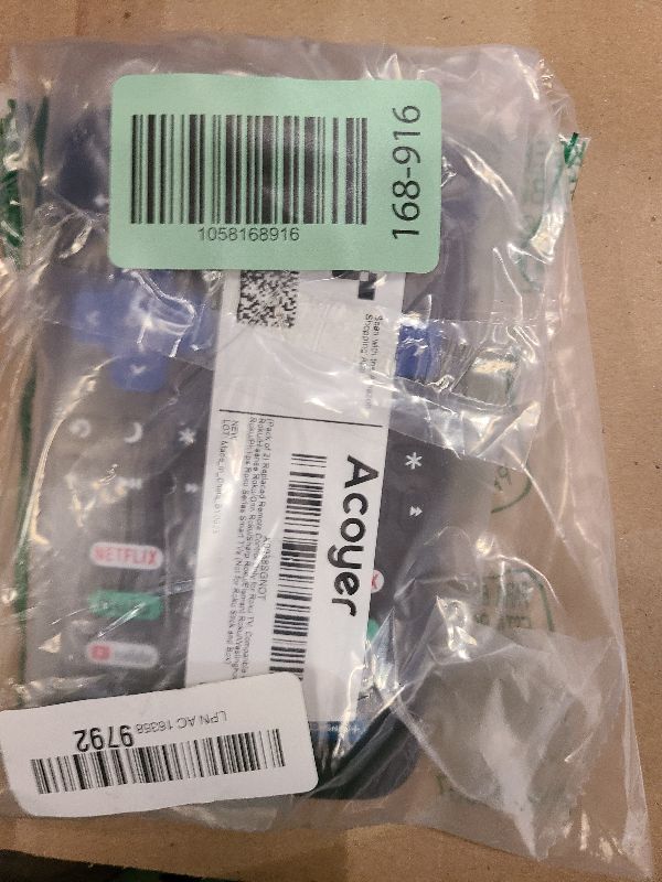 Photo 1 of (Pack of 2) Replacement-Remote-Control for Roku-TV,Compatible for TCL Roku/Hisense Roku/Onn Roku/Philips Roku Smart TVs(Not for Roku Stick and Box)