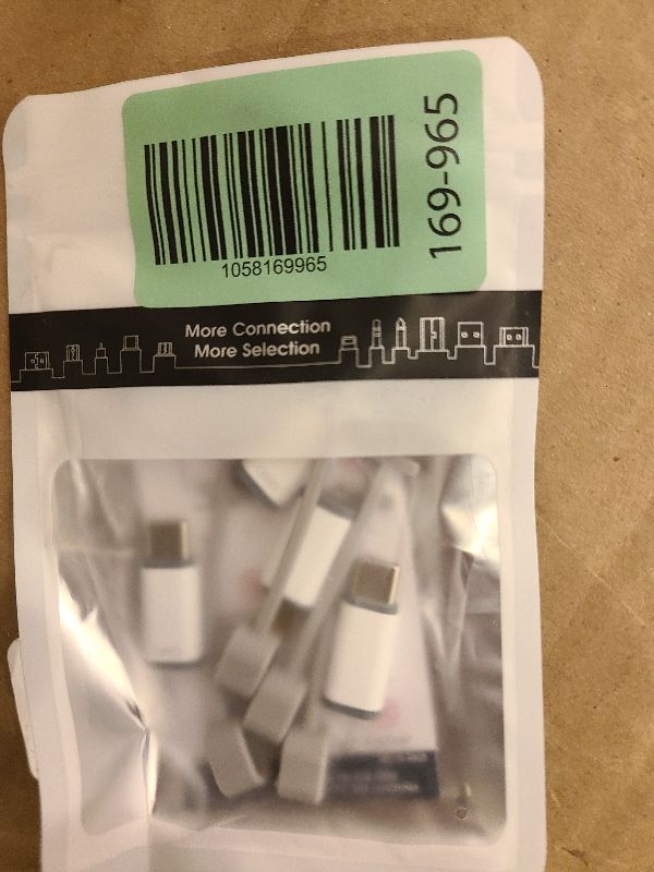 Photo 1 of 4 Pack Lightning to USB C Adapter for iPhone 15/16 Pro/16 Pro Max/Plus,Samsung S24,iPad Air,Nintendo Switch,Fast Charging&Data Transfer (Lightning to USB C Adapter)
