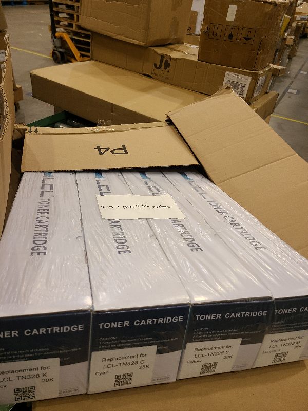 Photo 1 of 069H Toner Cartridge Set 4 Pack High Yield Replacement for Canon 069 069H Toner Cartridge Works for Canon Color imageCLASS MF753cdw MF751Cdw LBP674Cdw MF752Cdw LBP673Cdw Printer (B/C/M/Y)