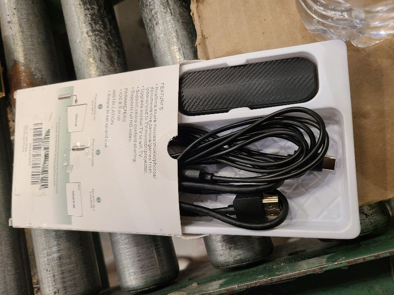 Photo 1 of 4K 1080P Wireless HDMI Display Adapter, WiFi Streaming Movies, Shows Receiver for i-Phone, i-Pad, Android, Tablet, Laptop, Window to HDTV/Monitor/Projector, Compatible Miracast, Air Play, DLNA