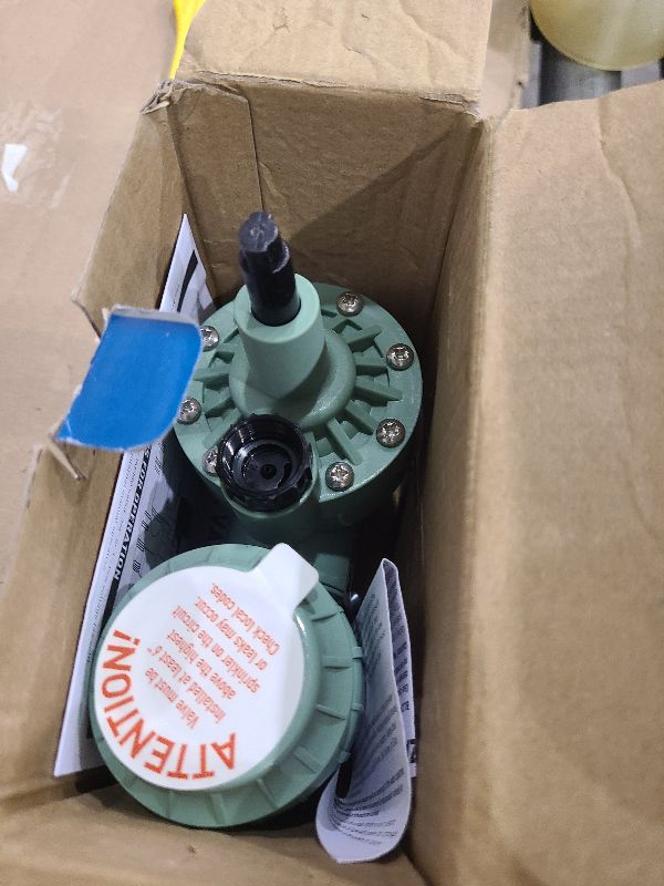 Photo 1 of 1-Pack Orbit 57623 3/4" FPT 100 Series Anti-Siphon Automatic Sprinkler Valve with Flow Control
