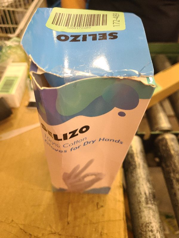 Photo 1 of 10 Pairs 100% Moisturizing Gloves for Dry Hands Overnight, Selizo 10 Pairs White Cotton Gloves for Women Eczema, Hand Moisturizer Sleeping Spa Gloves for Dry Hands Eczema