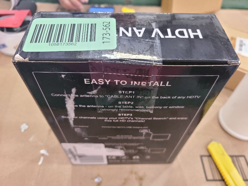 Photo 1 of 2024 Release TV Antenna for Smart TV, Long Range Digital TV Antenna Indoor Ourdoor with Amplifier Signal Booster - Support 360° Reception 4K 1080p HD for All Smart/Old TVs