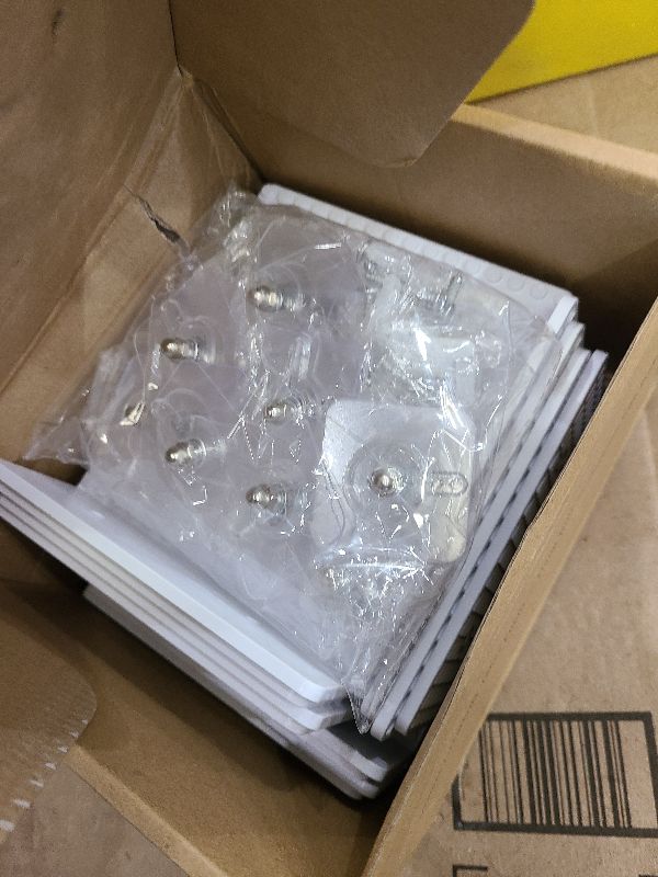 Photo 1 of 12-Pack Floating Shelves for Wall Compatible with Lego Building Bricks, 5x5.5inch Dual?Sided 16x17 Studs for Toy Brick Storage and Display, ABS Display Shelves for Room Decor, White