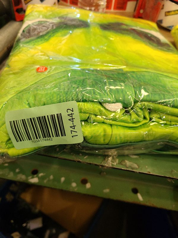 Photo 1 of 
Eloria-3D Printed Christmas Sweaters, Green Fur Monster Hooded Sweaters, Ugly Sweaters XXL 