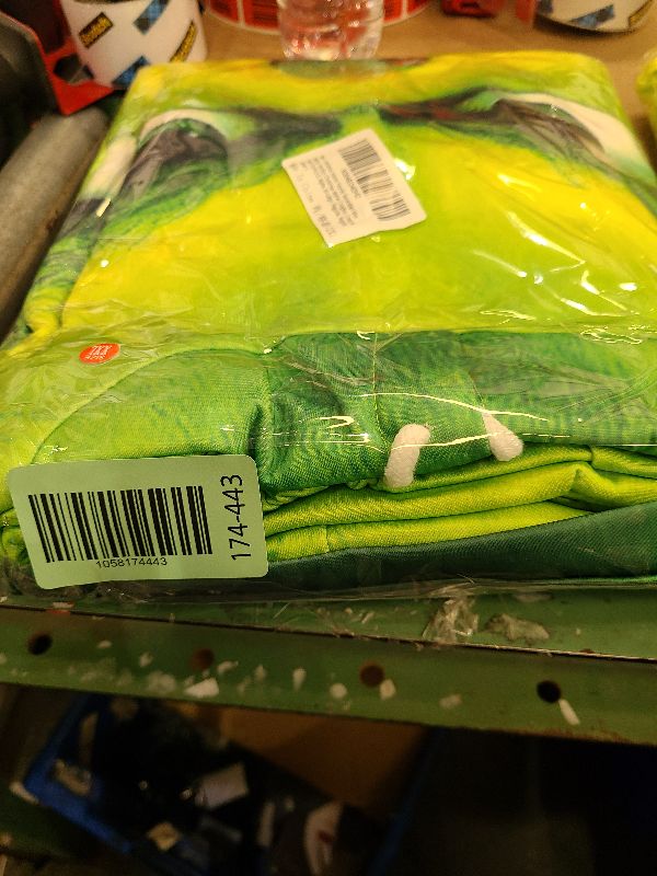 Photo 1 of 
Eloria-3D Printed Christmas Sweaters, Green Fur Monster Hooded Sweaters, Ugly Sweaters XXL 