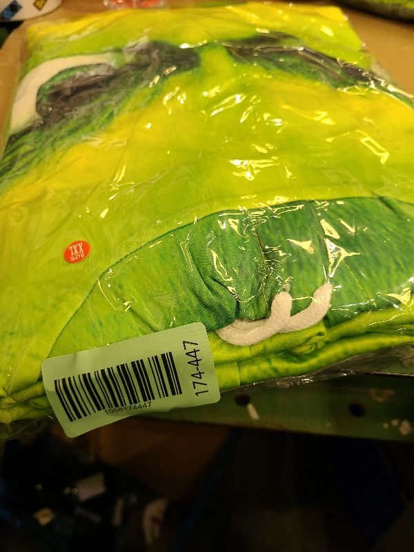 Photo 1 of 
Eloria-3D Printed Christmas Sweaters, Green Fur Monster Hooded Sweaters, Ugly Sweaters XXL 